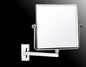 Настенное двухстороннее увеличительное зеркало