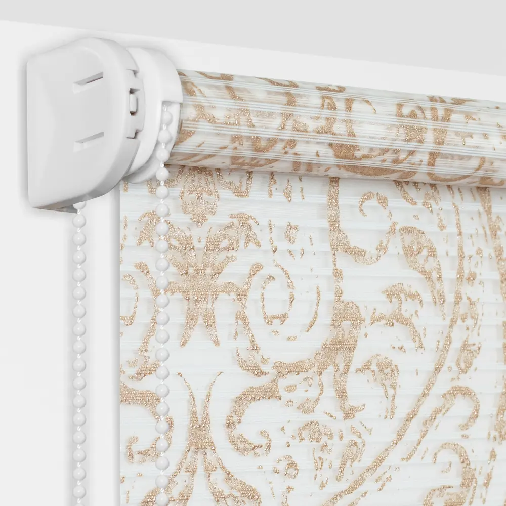 Штора рулонная Версаль 50x160 см бронзовая GARDEN STLM-2199138 - Вид №1