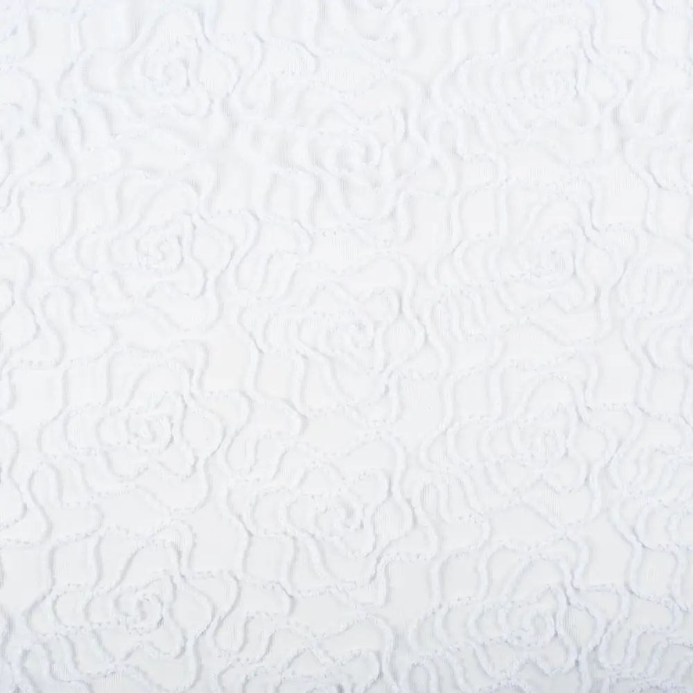 Тюль с вышивкой «Мороз» сетка 290 см цвет белый ELIT HOME STLM-2094456 - Вид №2