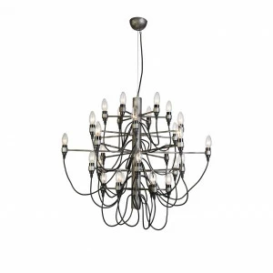 Подвесная люстра Favourite Golem 1892-30P серая FAVOURITE ДИЗАЙНЕРСКИЕ, GOLEM 059465 Серый