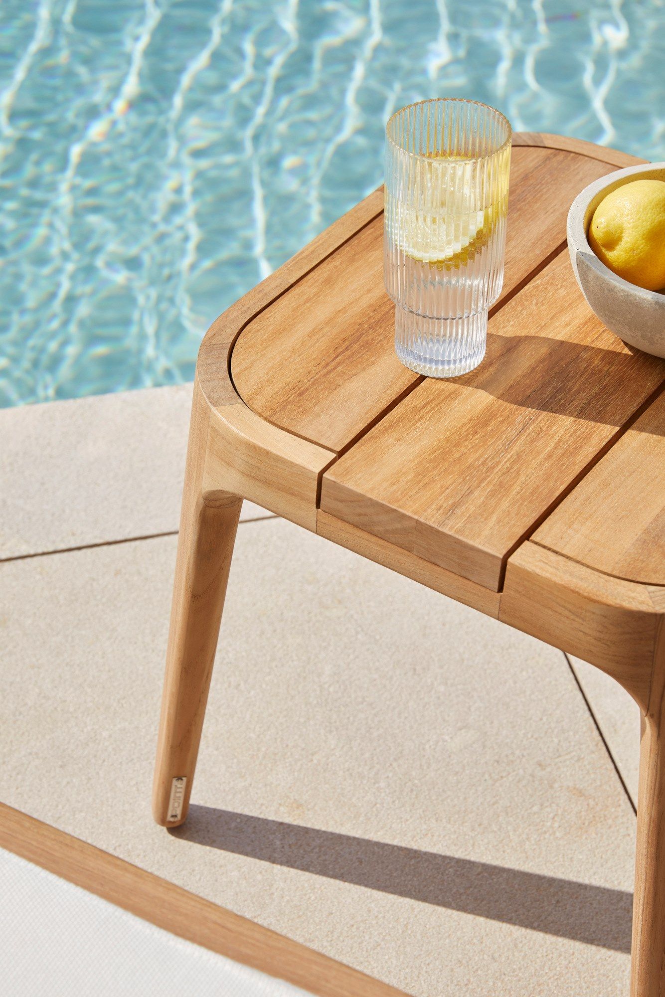 Квадратный стол из тикового дерева POINT Paralel ARCH-00122811 - Вид №7