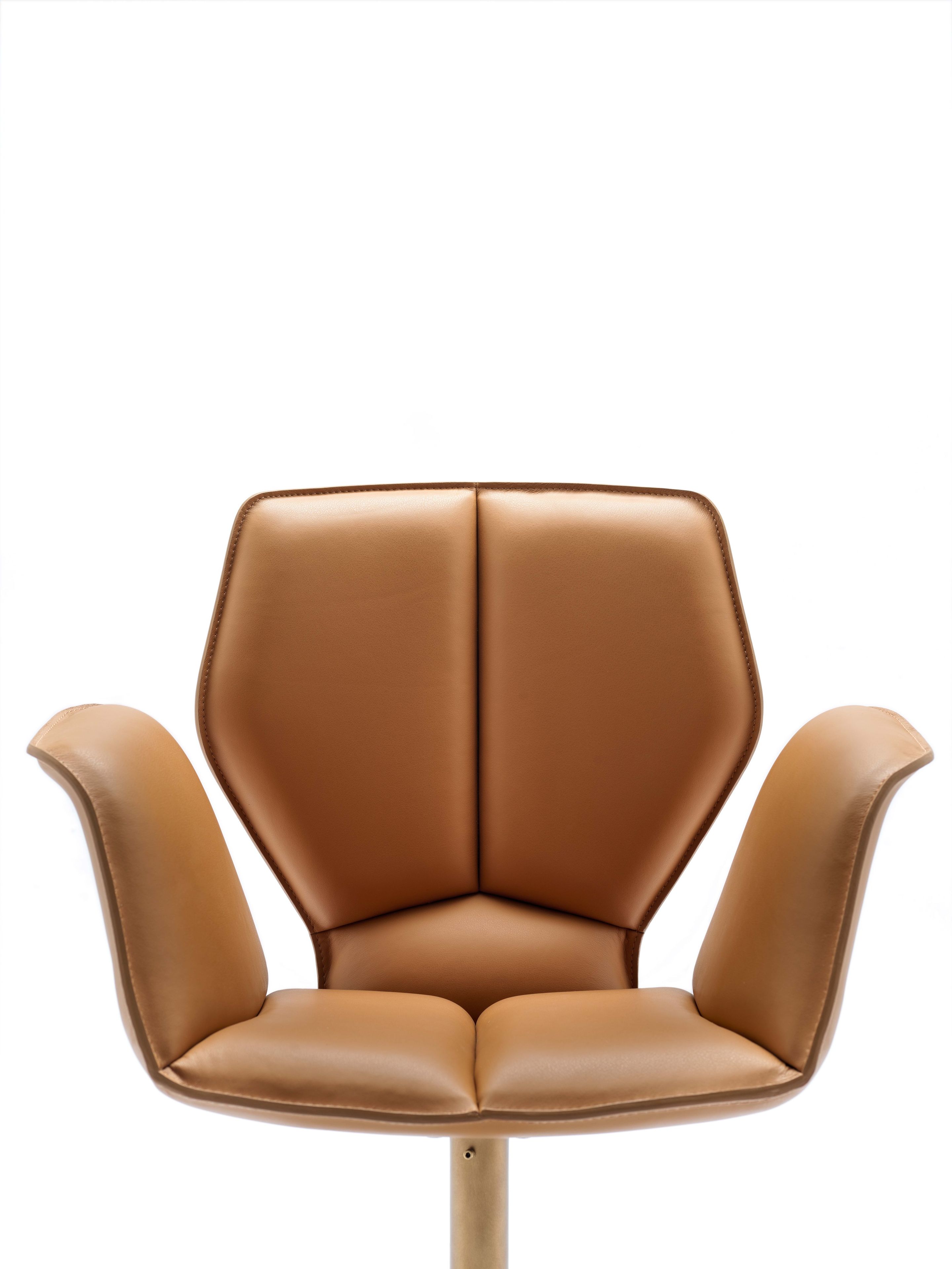 5 спиц подлокотник кожаный поворотный операционный офисный стул Fasem Fosca ARCH-00099102 - Вид №11