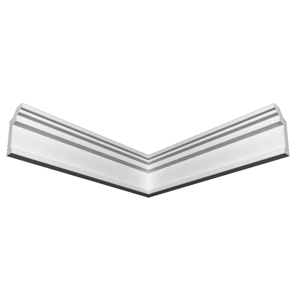 Де-Багет Внутренний угол для потолочного плинтуса 20x35 мм 89381600 STLM-1409134 - Вид №1