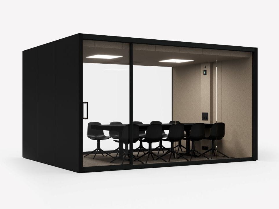 Многосторонняя акустическая офисная кабина со встроенным освещением Vetrospace VETROSPACE XXL ARCH-00151626 - Вид №1