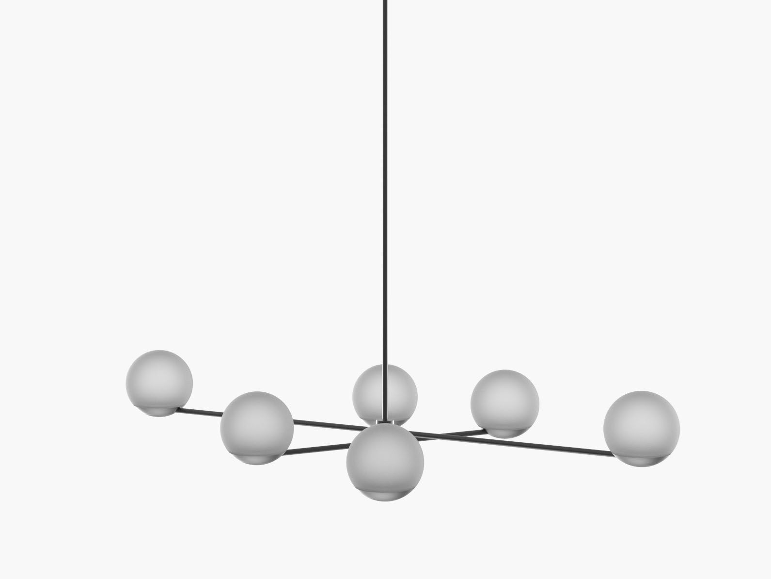 Светодиодный потолочный светильник ручной работы Cameron Design House Мяч и обруч ARCH-00124294 - Вид №11