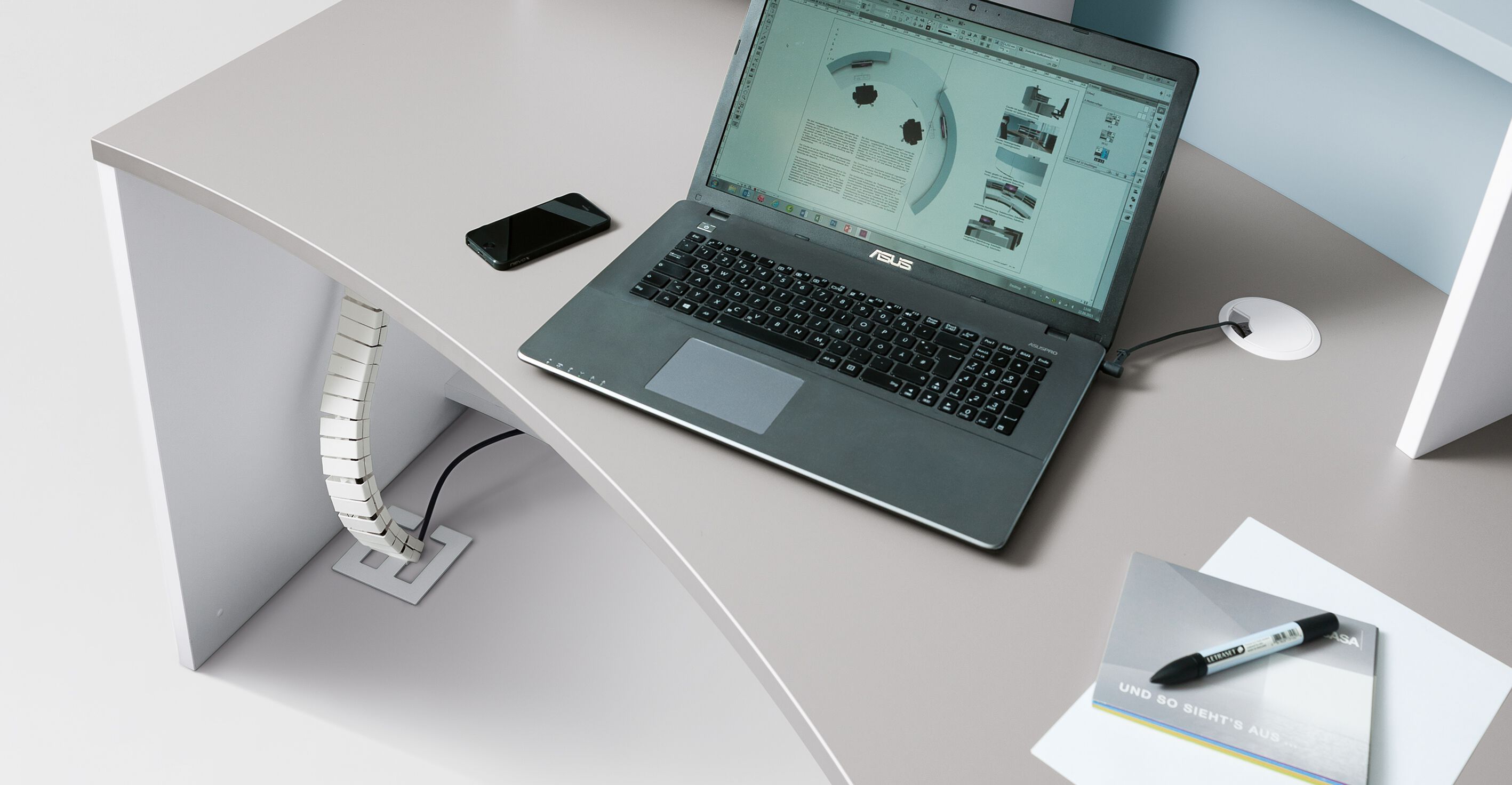 Модульная стойка регистрации werner works cockpit 2.0 ARCH-00056077 - Вид №12