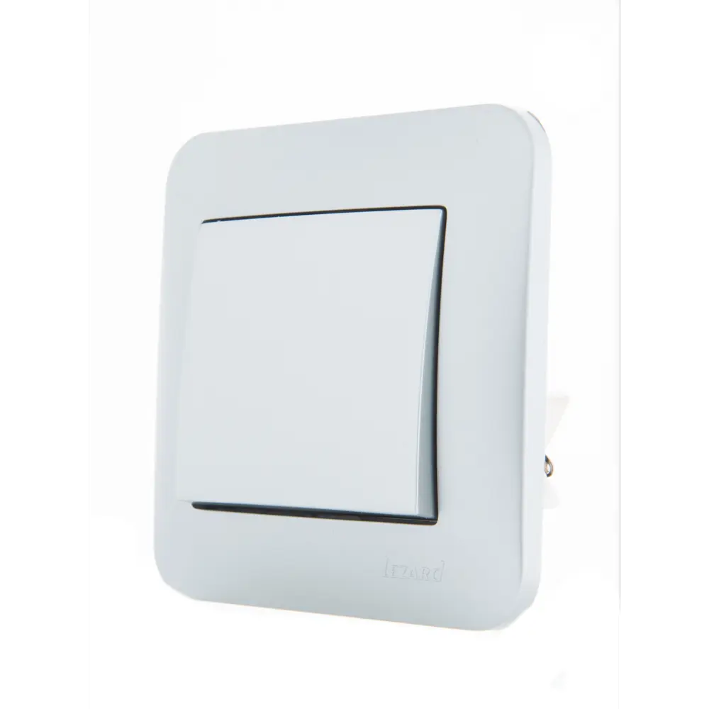 Выключатель Lezard Karina цвет матовый серый STLM-2138718 - Вид №5