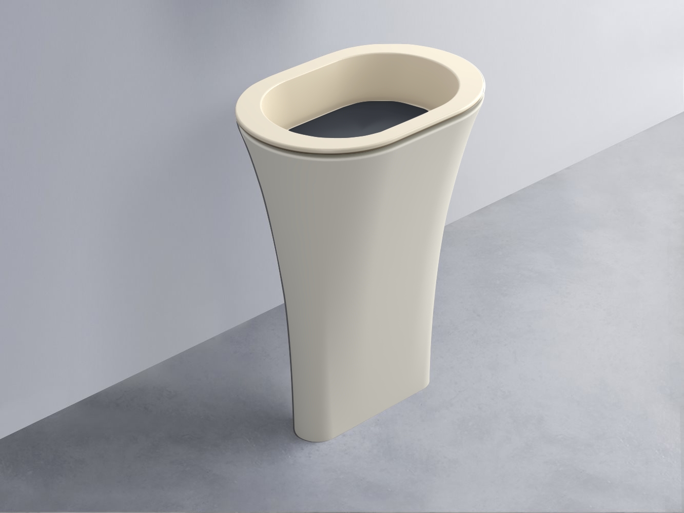 AMLA65-LN+AMPILO-BA+AMCOLO-TL Раковина Amedeo Ovale отдельностоящая cielo Enjoy + Amedeo Ceramica Cielo