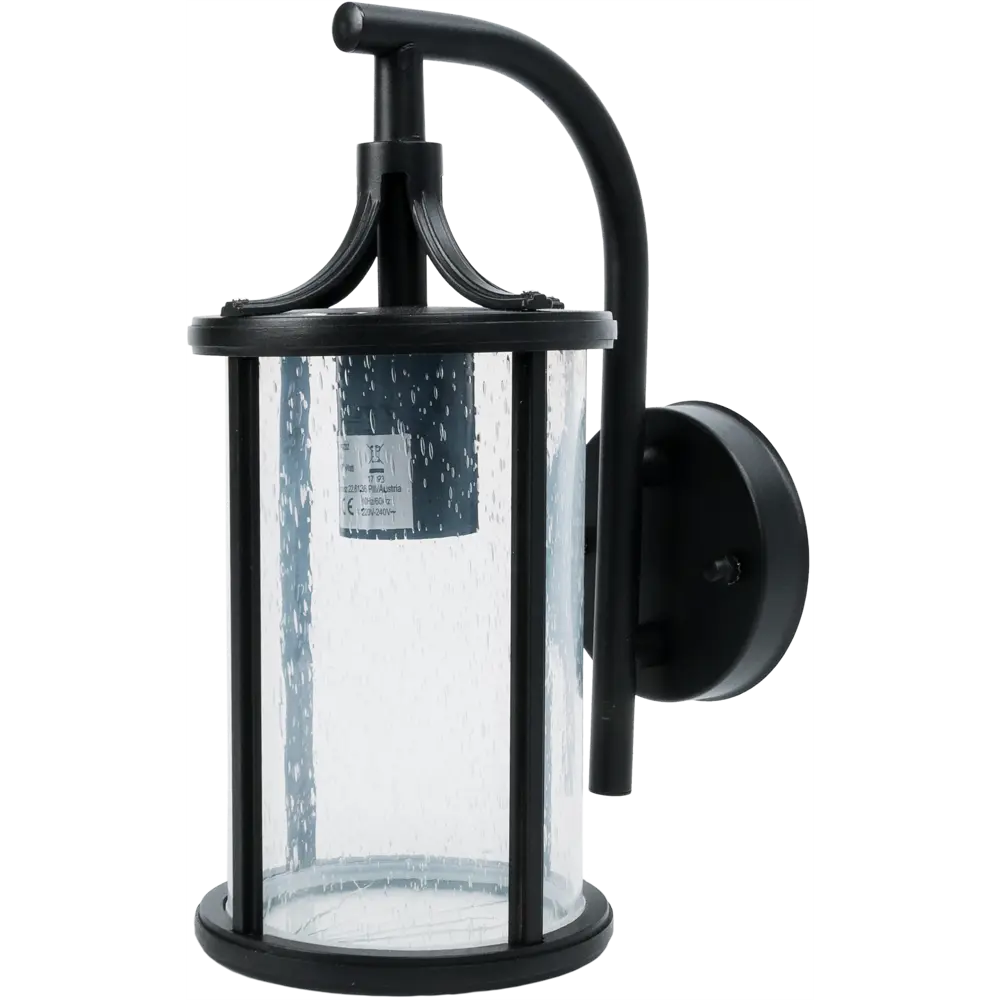 Светильник настенный уличный Eglo «Apimar» 60 Вт IP44 цвет чёрный STLM-2169421