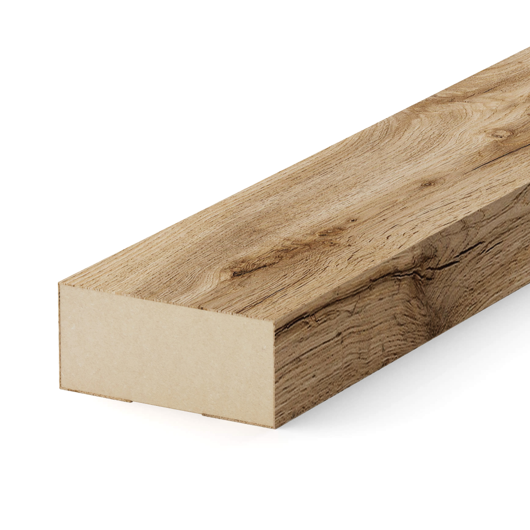 Рейка Интерьерная МДФ Stella Модель 12 Light Пекан 2800х27х12 (упак.15шт.) STSR-789