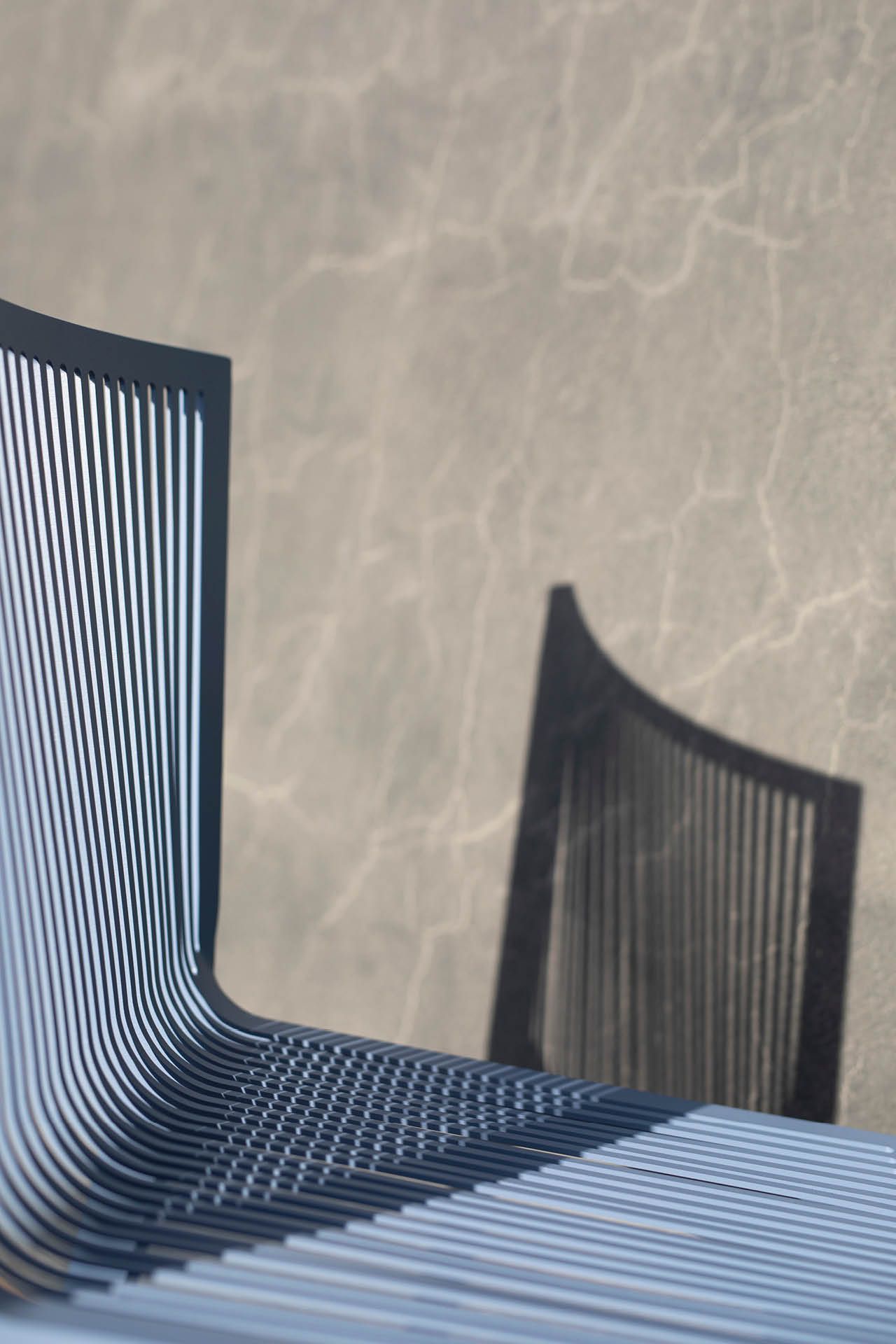 Стальной стул с порошковым покрытием BABEL D ARCH-00101869 - Вид №3