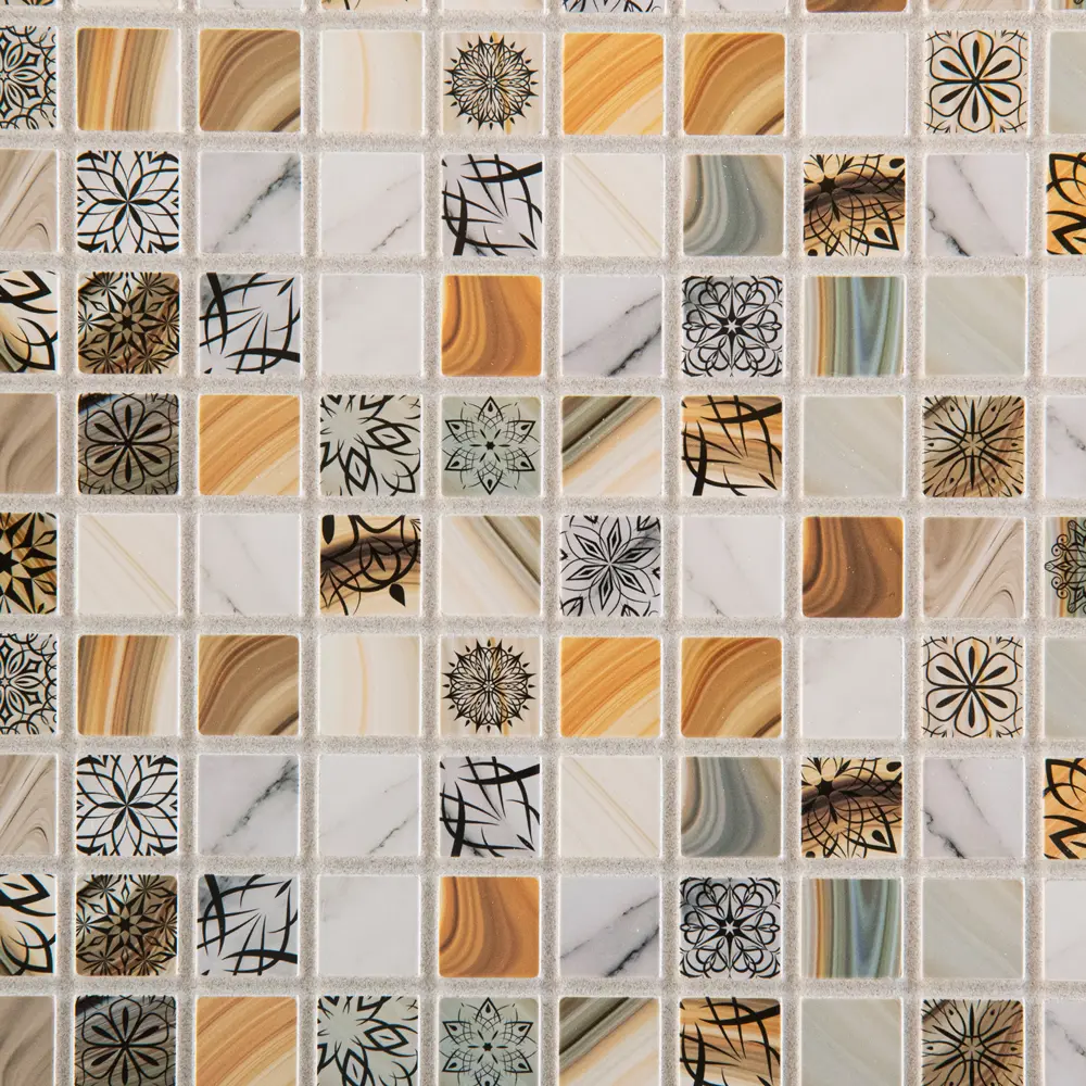 Панель ПВХ листовая 0.3 мм 960x485 мм Флоренция 0.47 м² Santreyd STLM-2005106