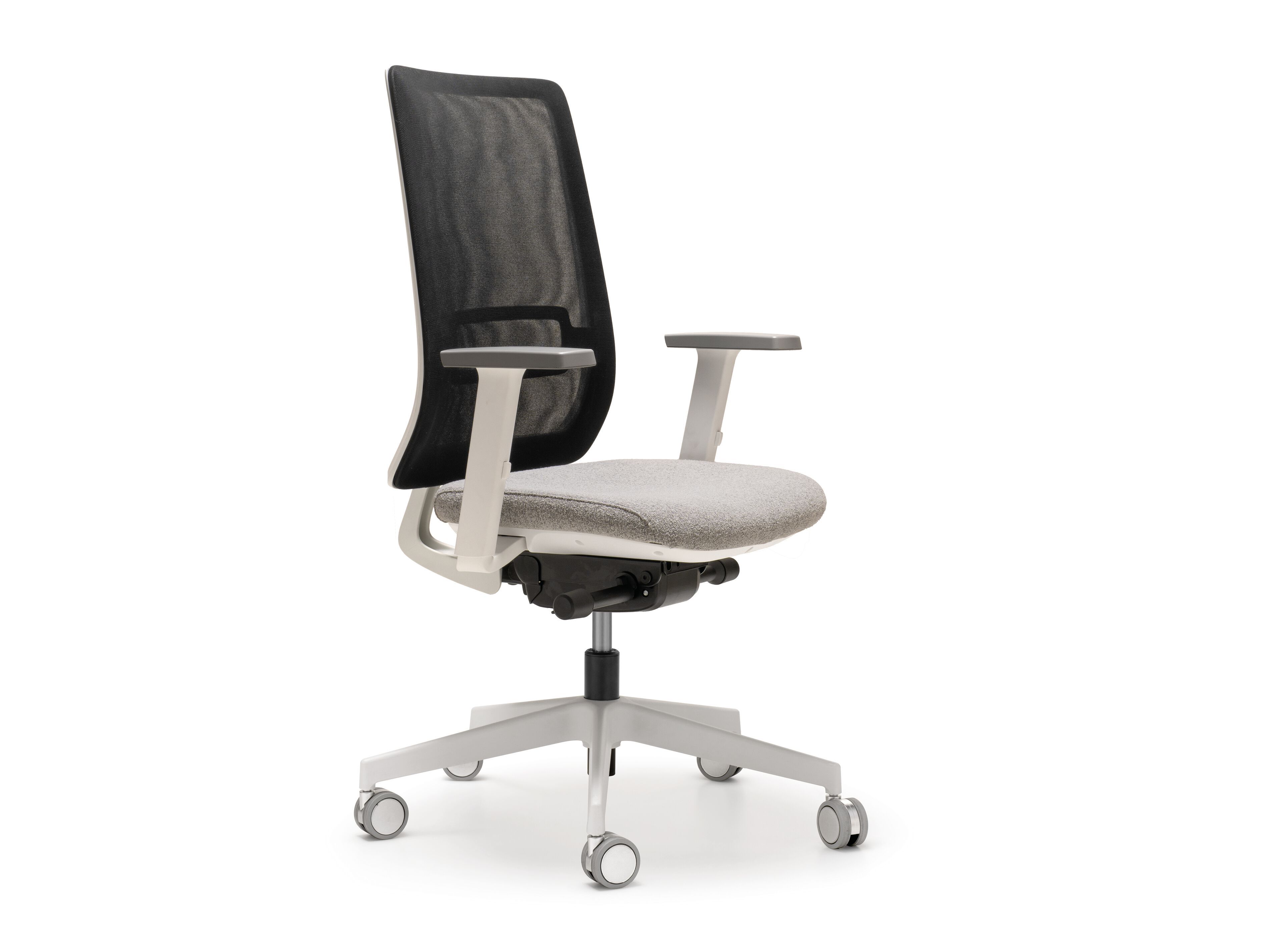 Тканевое вращающееся офисное кресло с подлокотниками Quinti Sedute SUN ARCH-00091512