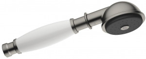 28002970-990010 Металлический ручной душ с ручкой из фарфора (белый) - dark platinum matt Dornbracht Madison