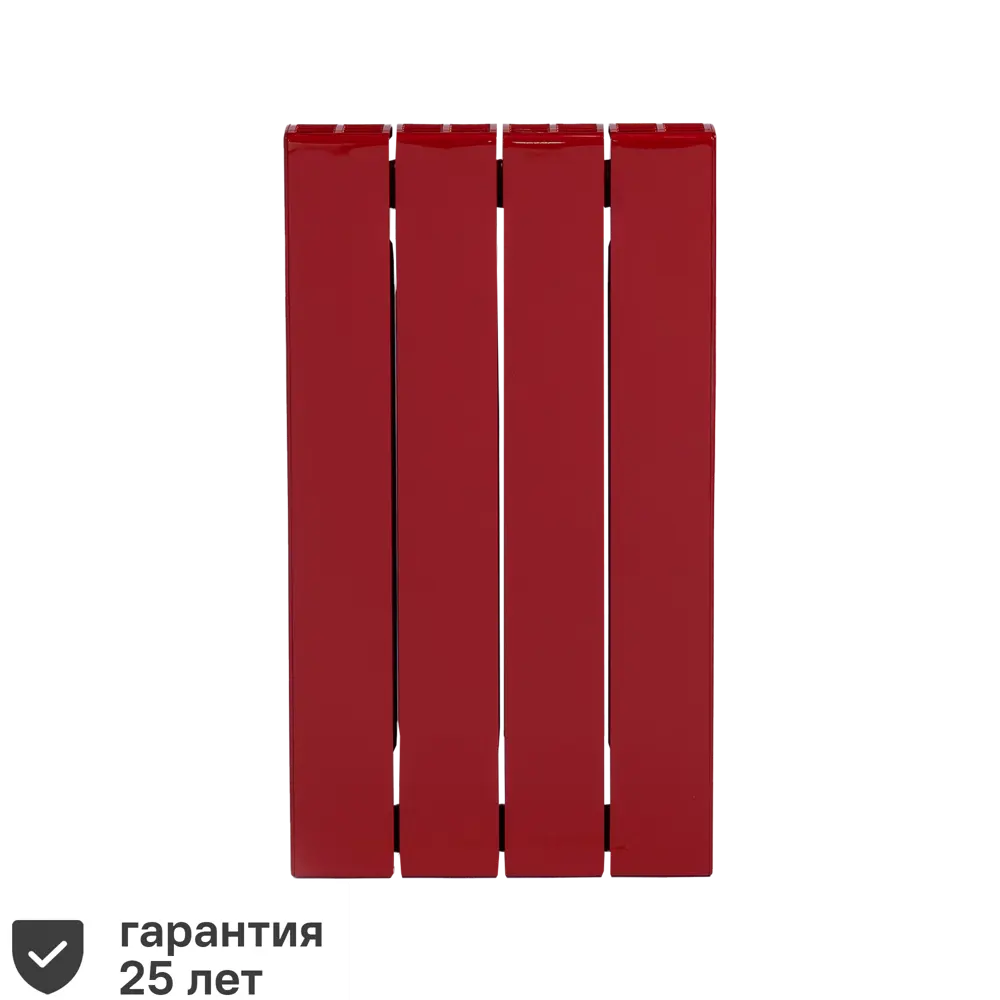 Радиатор секционный Rifar Supremo S50004RAL3011 500/90 4 секции боковое подключение биметалл бордо 82560815 STLM-2053057