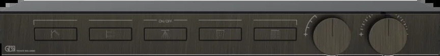 Смеситель для душа 63028 187 Gessi Hi-fi СОСТАРЕННАЯ БРОНЗА