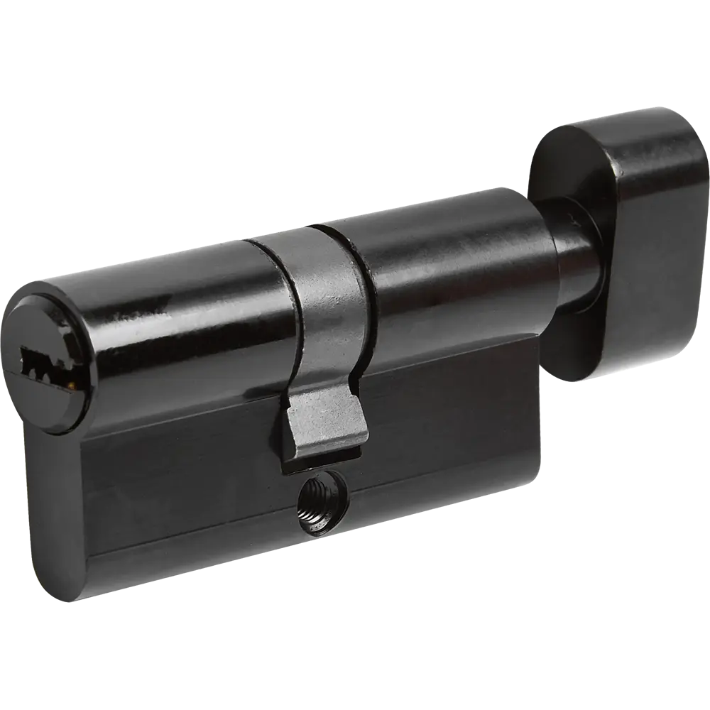 НОРА-М Цилиндр дверной с вертушкой 30×30 мм черный 86135087 STLM-0066357