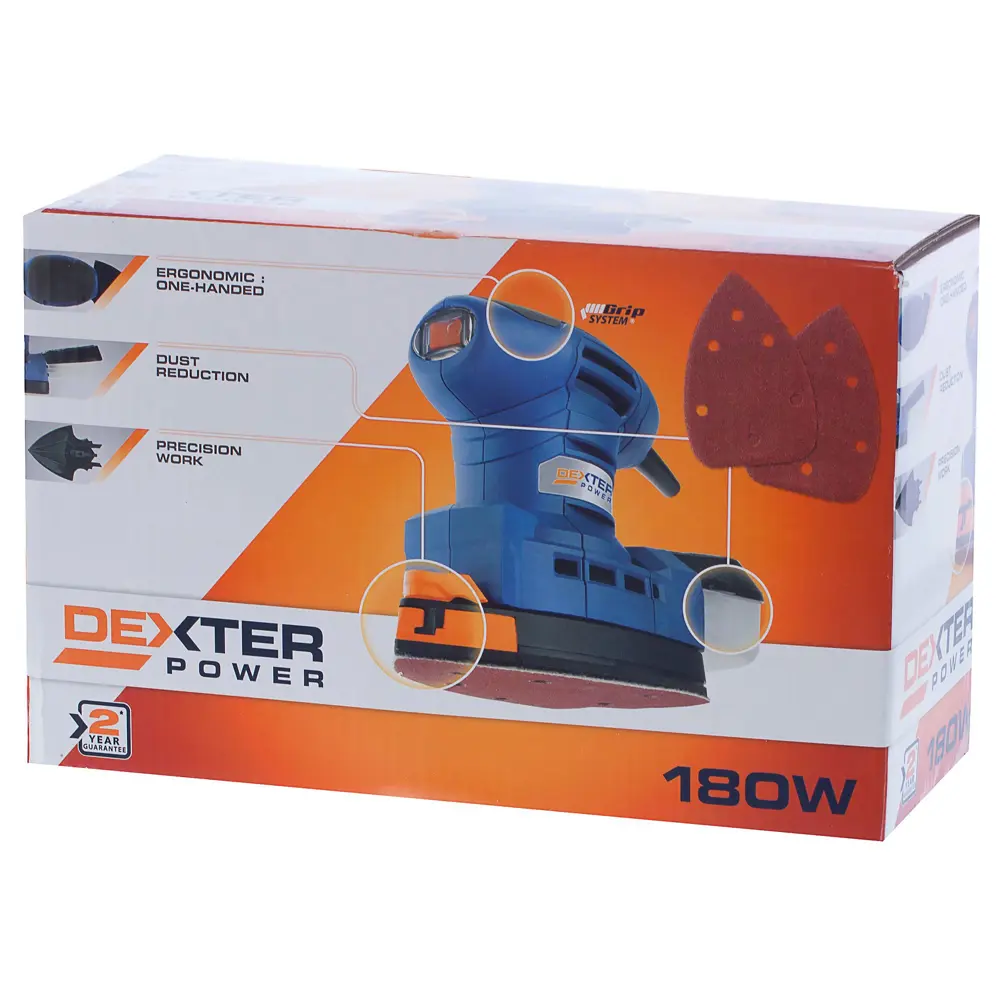 Дельташлифовальная машина Dexter Power PC180MS, 180 Вт STLM-2002976 - Вид №4