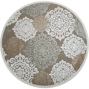 Ковер вискоза Genova 001/655590 ø160 см цвет мультиколор