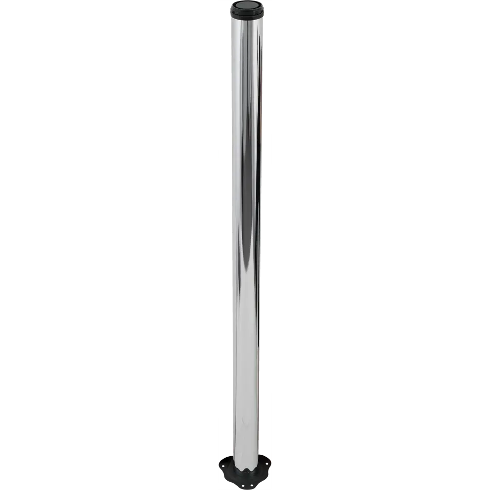 Ножка круглая TL-009 1100х60 мм, сталь, цвет хром 82905675 STLM-2194820 Santreyd  - Вид №1