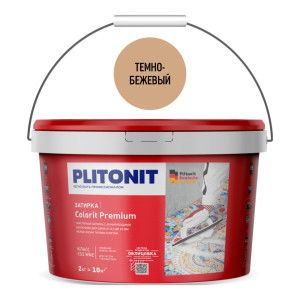 90788115 Затирка Colorit Premium 5029 темно-бежевая 2 кг STLM-0381944 PLITONIT