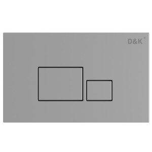 90763936 Панель смыва DB1519001 цвет серый Quadro STLM-0372970 D&K