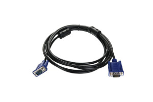 16171019 Соединительный кабель SVGA (15M/15M) 3m 2 фильтра QCG120H-3M TV-COM