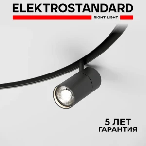 Трековый светильник спот светодиодный Elektrostandard A066516 12 Вт 5 м² цвет черный