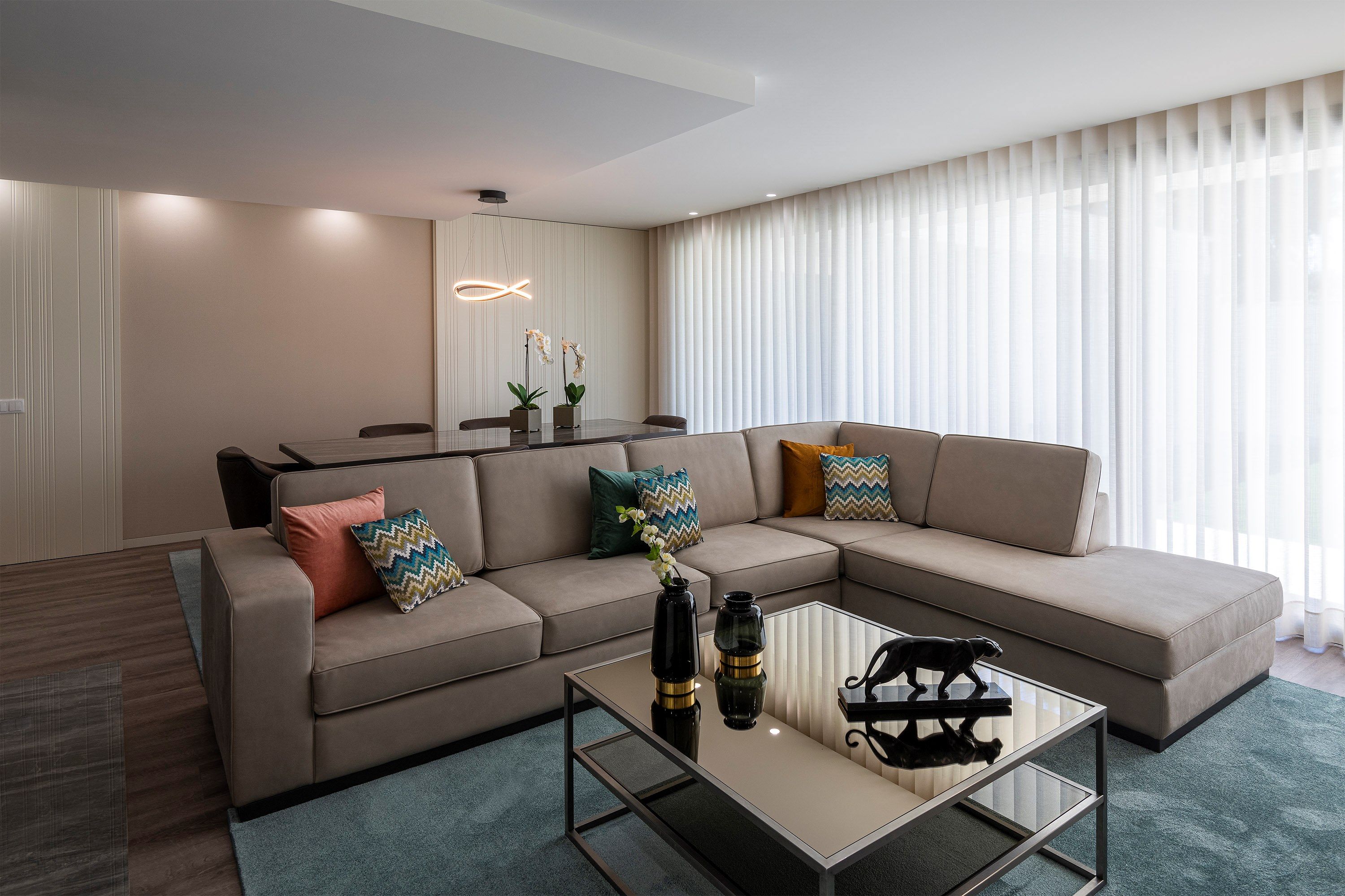 Деревянный квадратный низкий журнальный столик Stylish Club мост ARCH-00146196 - Вид №6