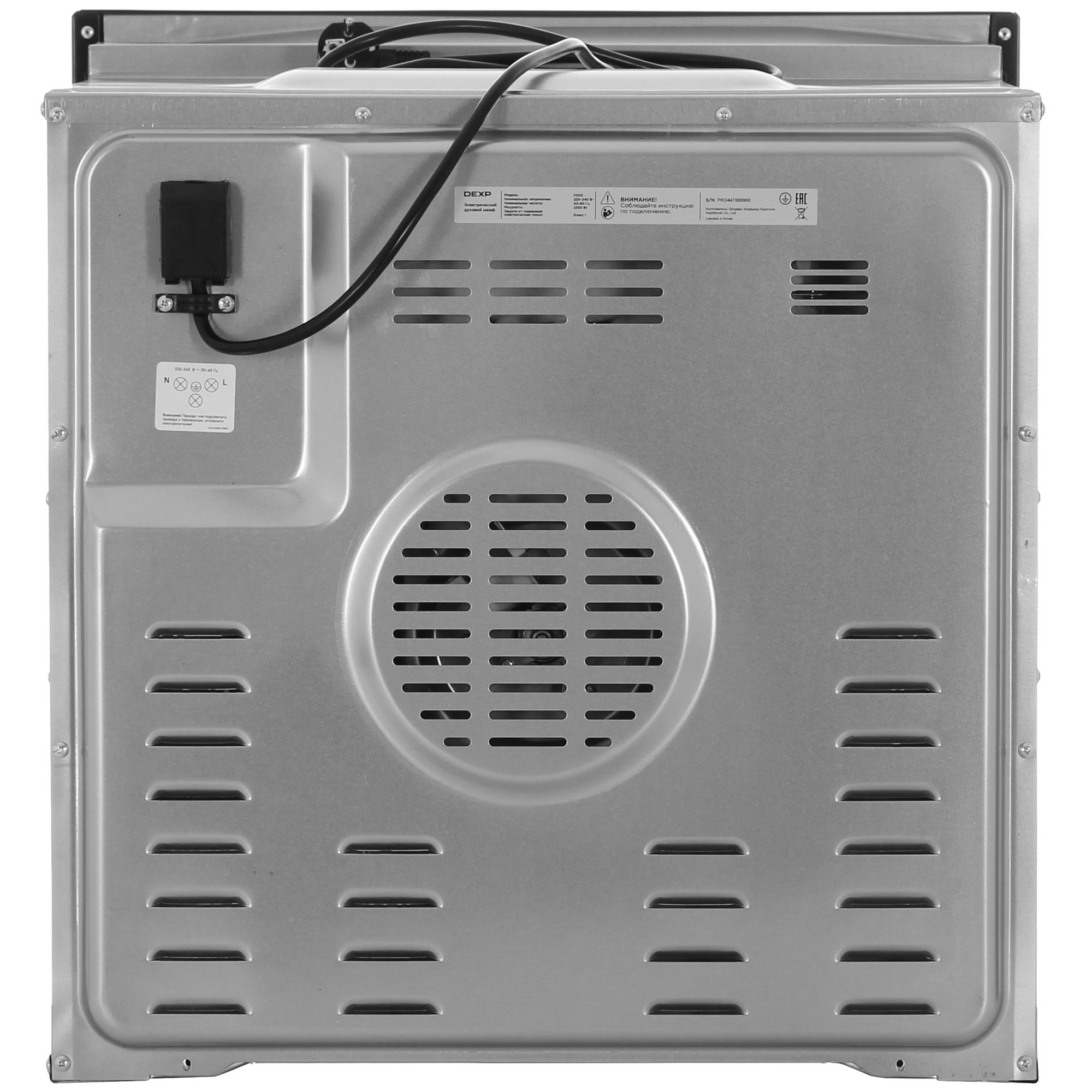 9202727 Электрический духовой шкаф DEXP FD02 серый STDN-0029810 - Вид №8