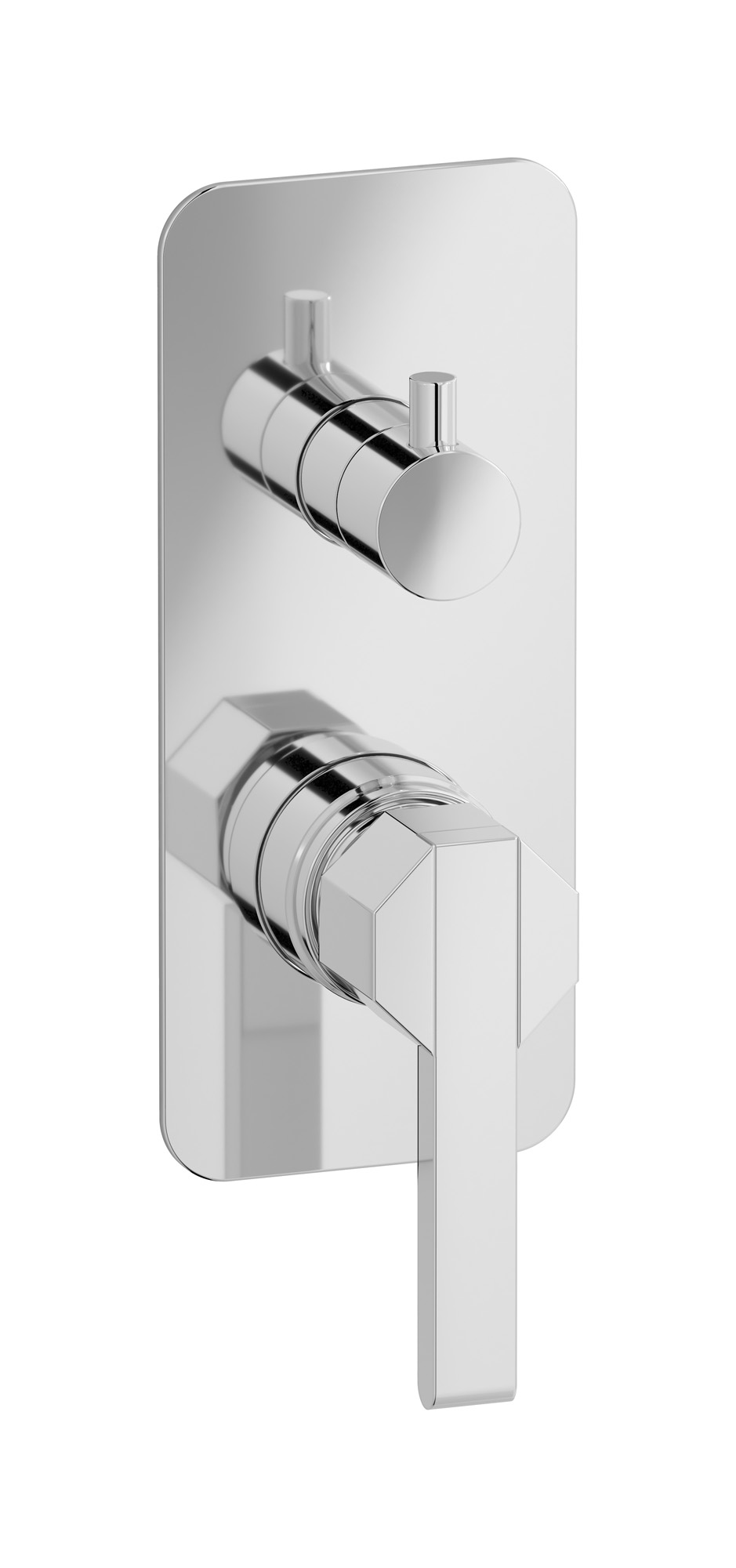 Встроенный смеситель для душа с двухходовым дивертером WE ARE IB bl310cc Chrome Belmondo 