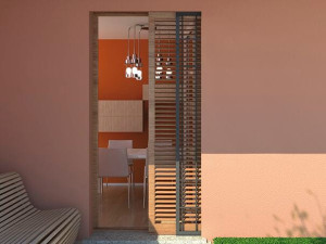 Подрамник с одной створкой для перил и жалюзи