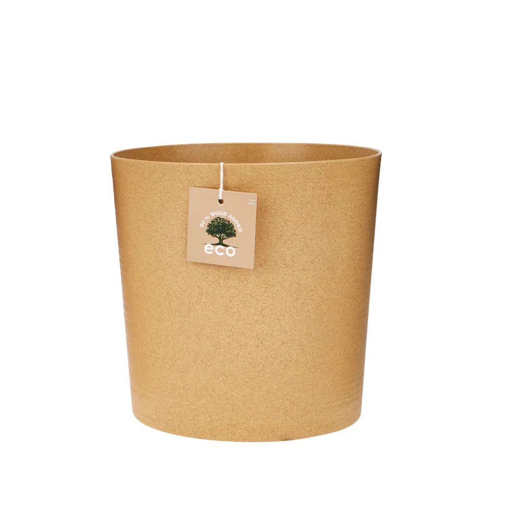 Santreyd Эко Цилиндр — горшок для цветов горчичный 5,2 л 89363914 серия ЭКО STLM-1393238