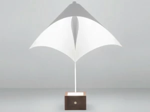 Firmamento Milano Настольная светодиодная лампа из стали и дерева  Mr-002tm-wh