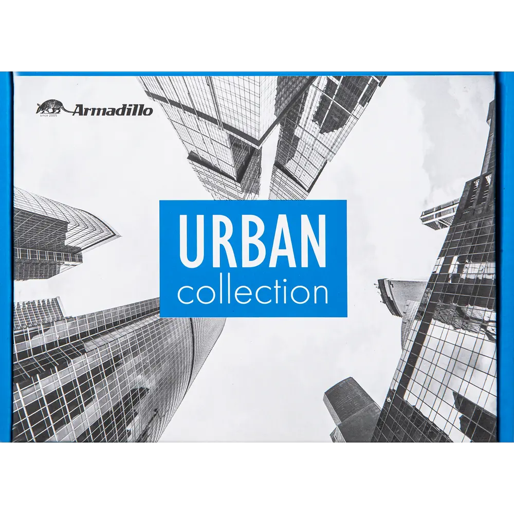 Ручка дверная Armadillo Arc USQ2, без запирания, цвет матовый никель/хром STLM-2153241 - Вид №2