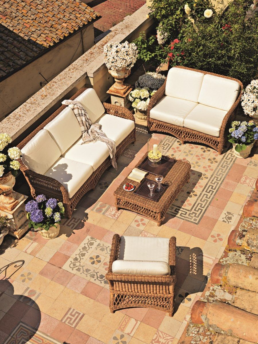 Waprolace ® садовое кресло с подлокотниками Unopiù Olimpia ARCH-00108292 - Вид №6