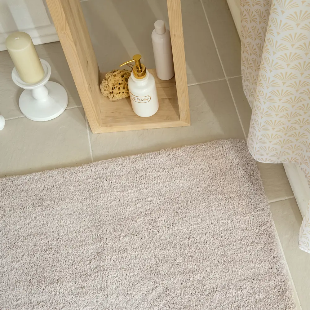 Коврик для ванной Wess Brillar A60-60 50x80 см цвет бежевый STLM-2143005 - Вид №7