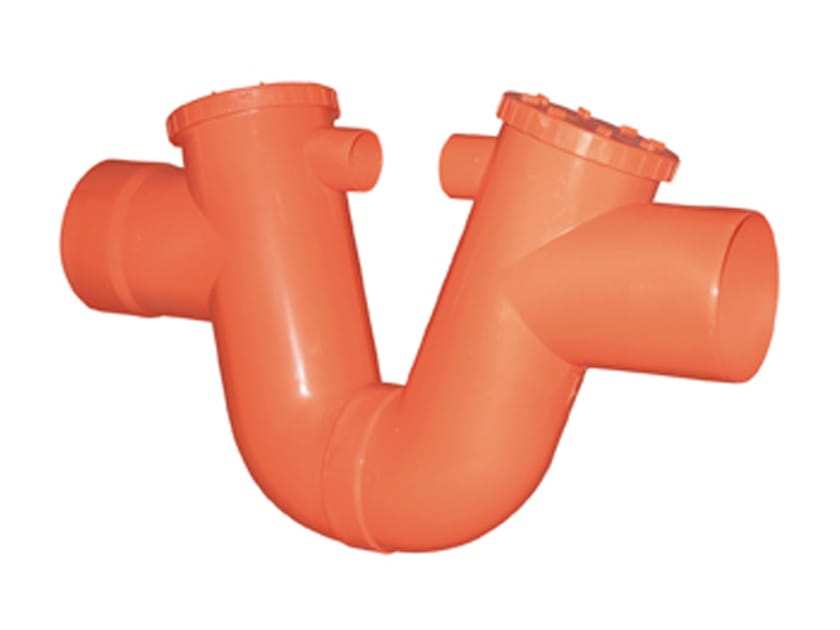 Монолитный сифон с отверстиями First Plast SMS100 / SMS125 / SMS140 / SMS160 / SMS200 ARCH-00117328