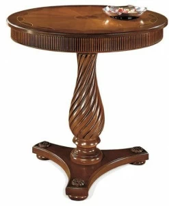 SCAPPINI & C Круглый деревянный стол для гостиной с подставкой 3 звезды 35th anniversary 959