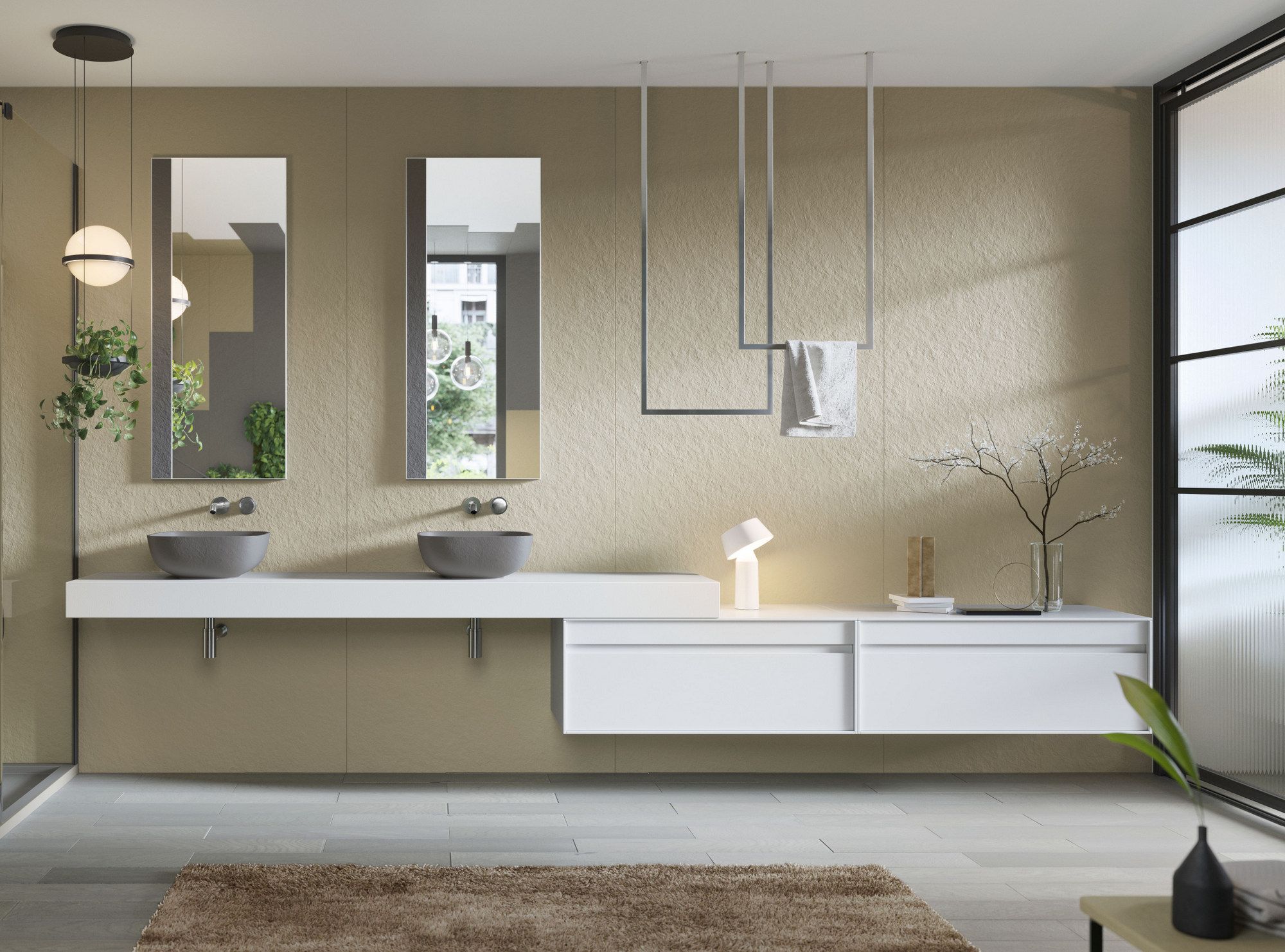 Квадратная столешница из Акрона© Acquabella On top ARCH-00031144 - Вид №1