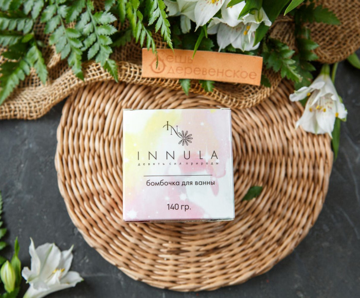 6157 Бомбочка для ванны "Персик" Вкусляндия  - Вид №2