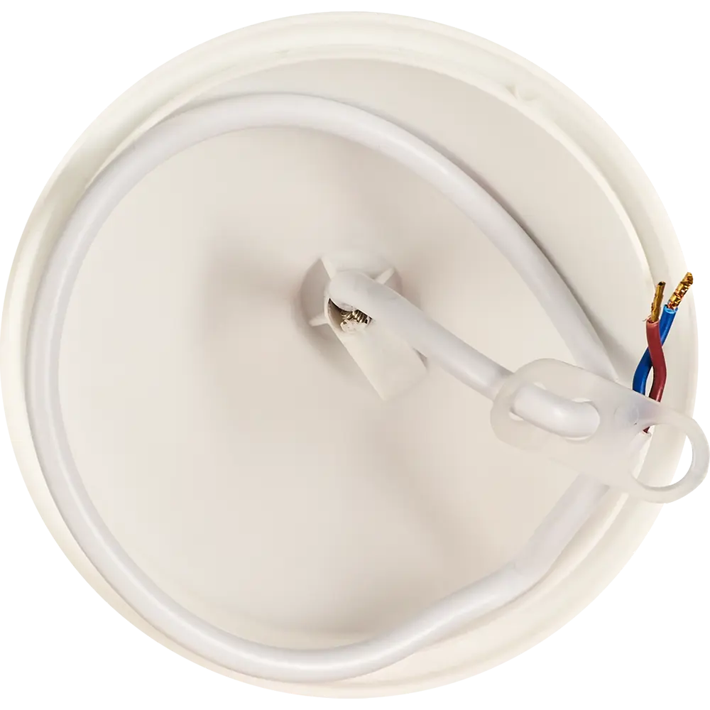 Подвесной светильник Eko 1xE27x60 Вт, металл/текстиль, цвет белый/мультиколор LAMPLANDIA STLM-2204602 - Вид №6