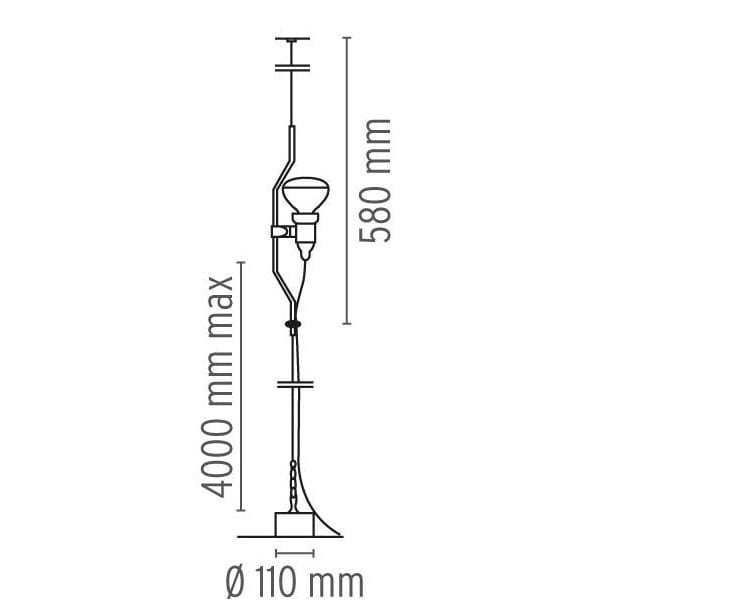 Светодиодный подвесной светильник In Stock Flos ARCH-00131458 - Вид №3