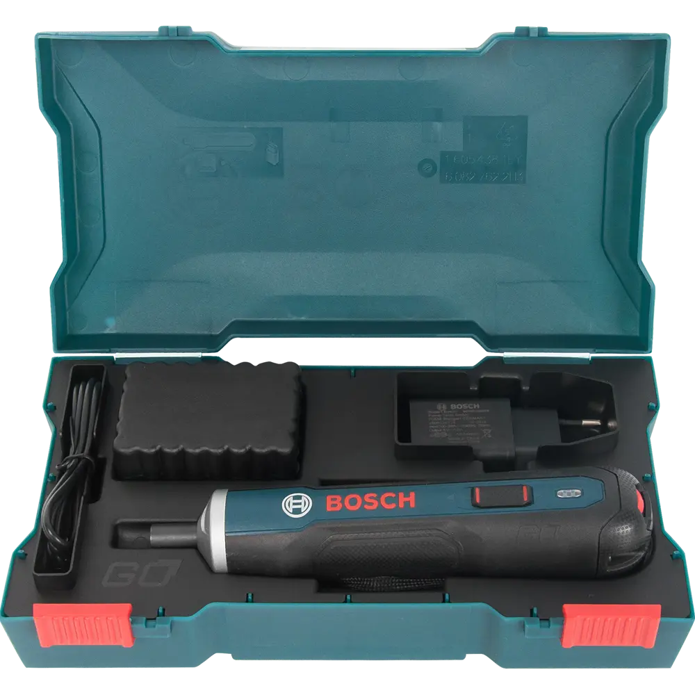 Отвертка аккумуляторная Bosch Go, 3.6 В Li-Ion 1.5 Ач, набор бит 33 шт BOSCH PROFESSIONAL STLM-2138994 - Вид №3