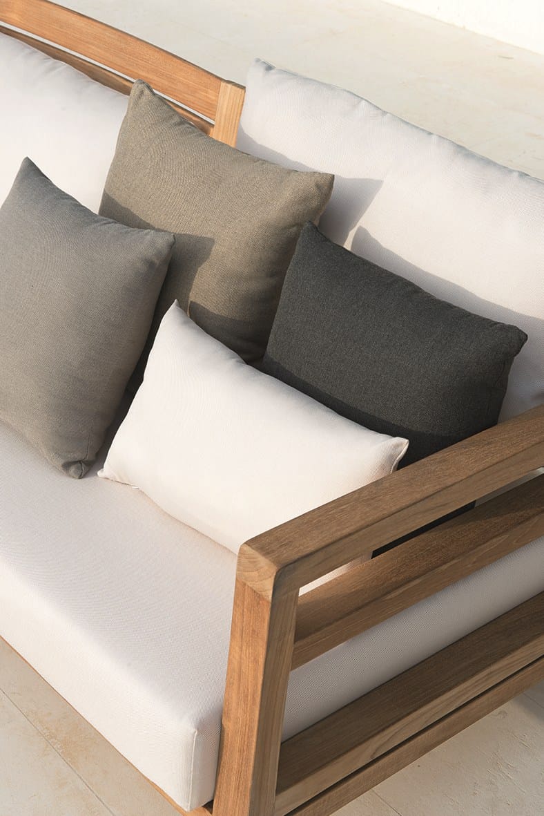 3-местный тканевый садовый диван Ethimo Costes ARCH-00007281 - Вид №6