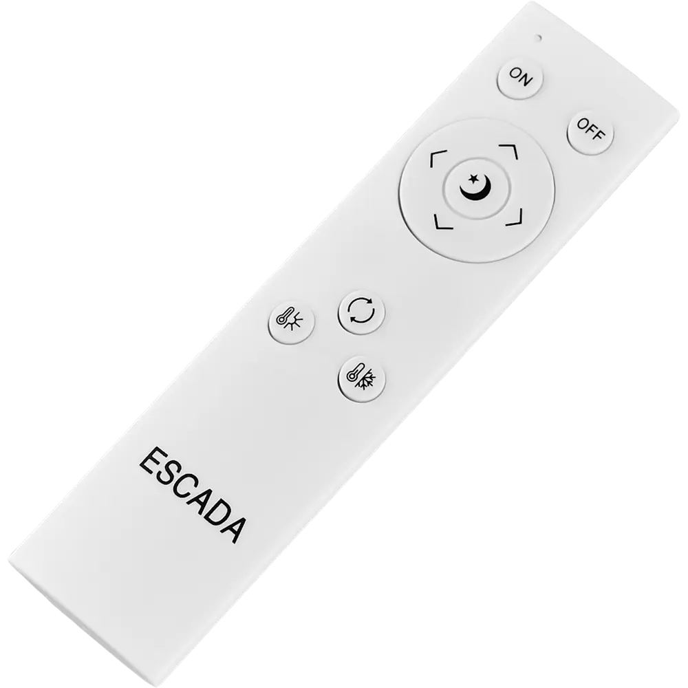Светильник подвесной светодиодный Escada 10208/3LED с пультом управления, 20 м², регулируемый белый свет, цвет белый STLM-2175858 - Вид №5