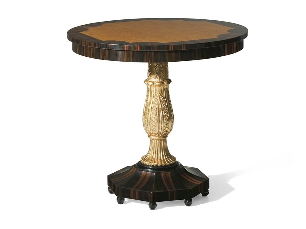 Журнальный столик из мирта и черного дерева OAK Галерея ARCH-00031642