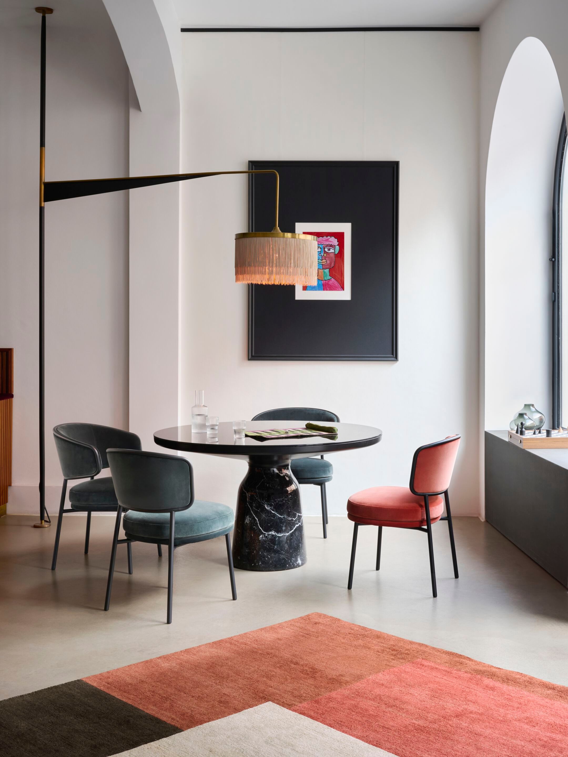 Тканевый стул с подлокотниками Classicon ARISTO ARCH-00060666 - Вид №1