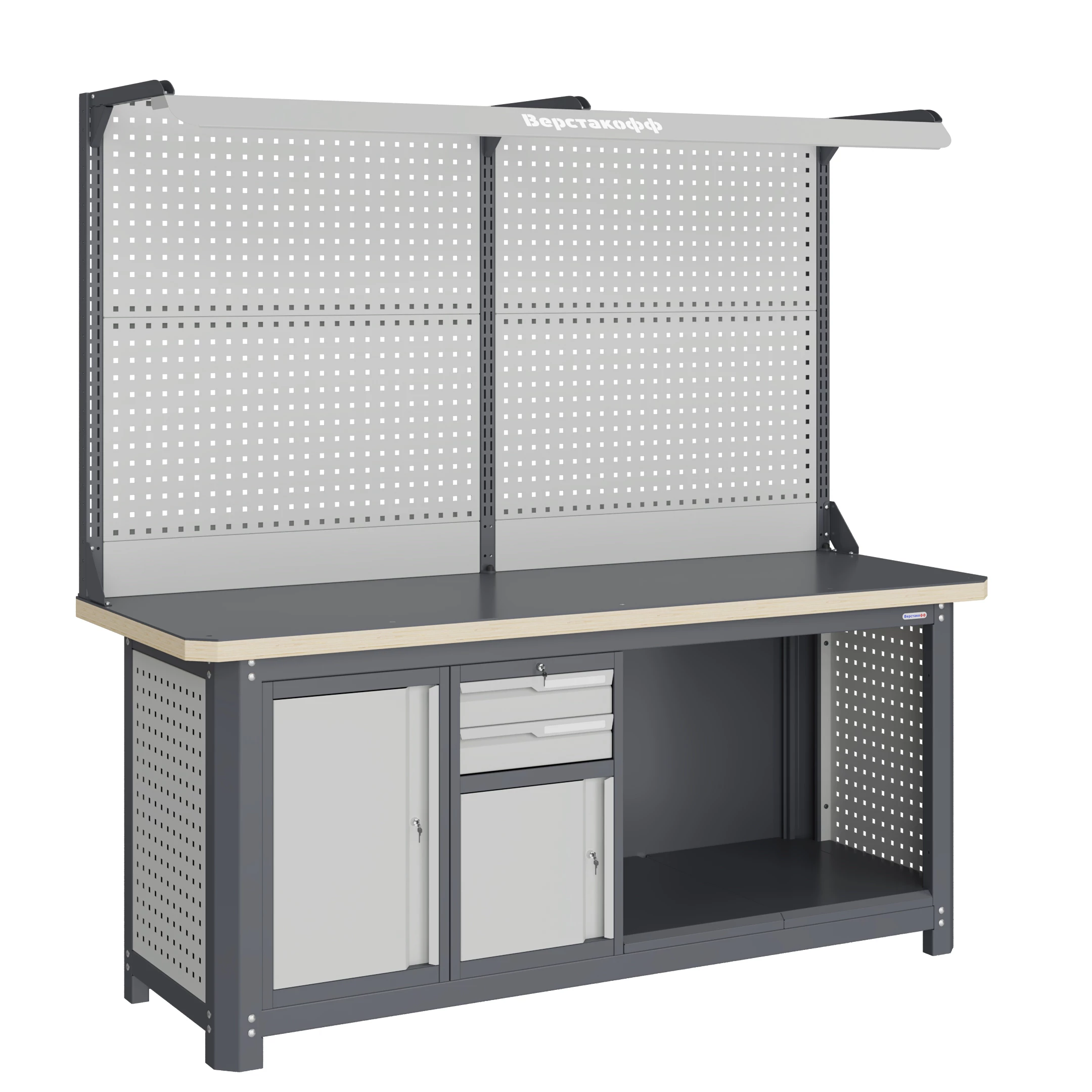 Модульный верстак MCN 2052.S79.11-2F Верстакофф 111326