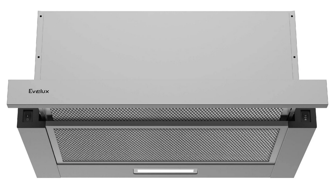 9152918 Вытяжка телескопическая Evelux TEL 50 X серый/серый STDN-0126599
